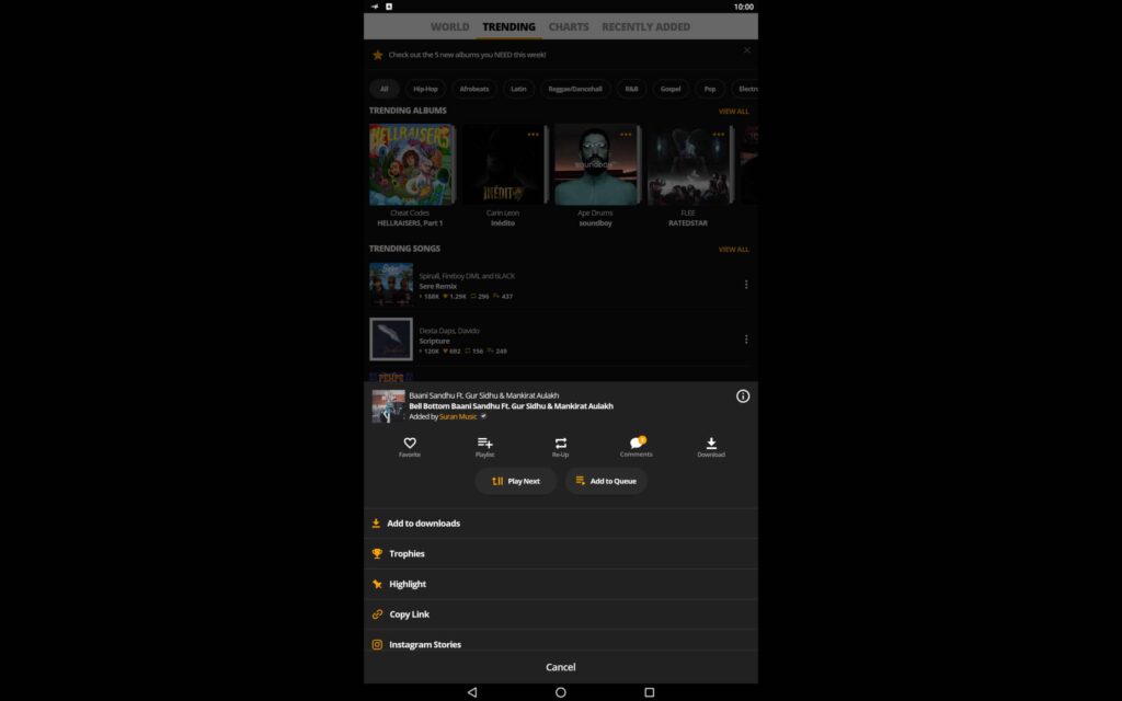 Download AudioMack For PC