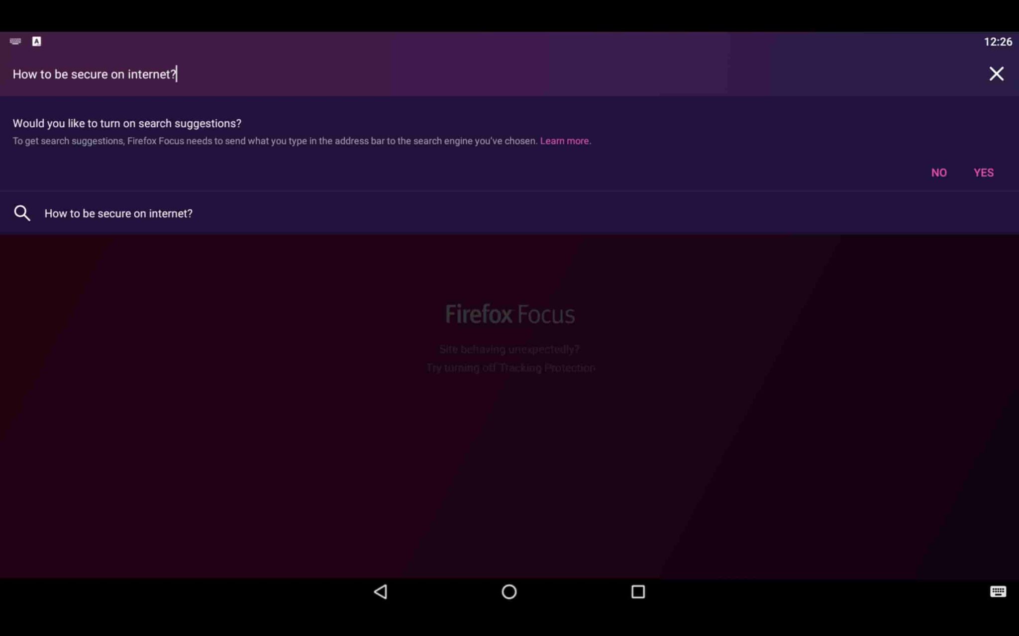 mozilla firefox focus for pc