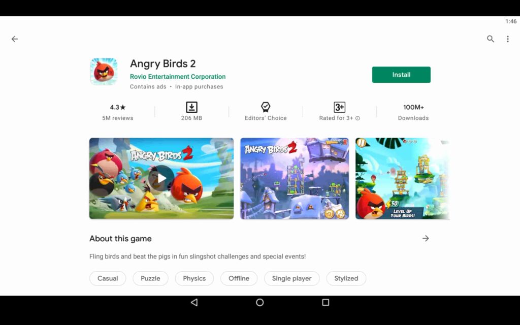 Install Angry Birds on PC
