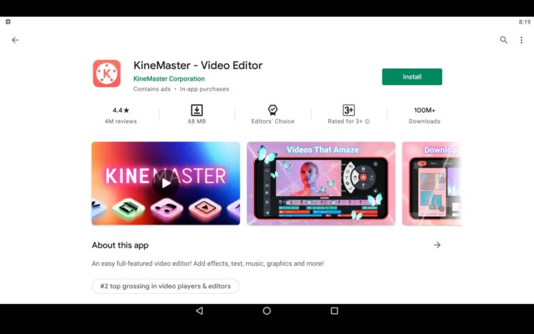 apps like kinemaster for pc