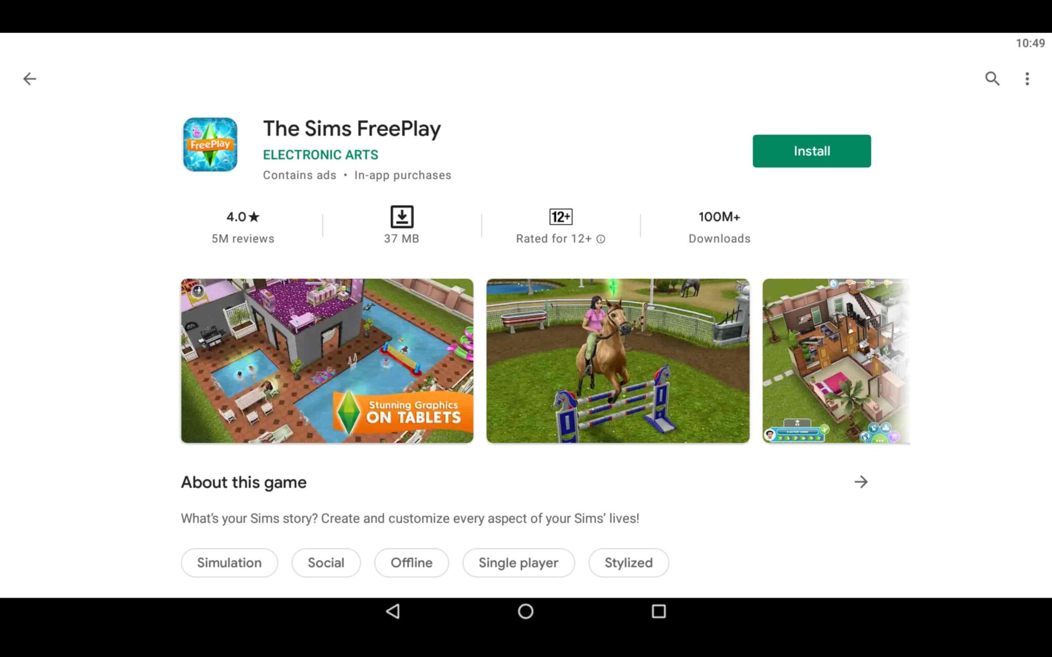 sims freeplay on computer