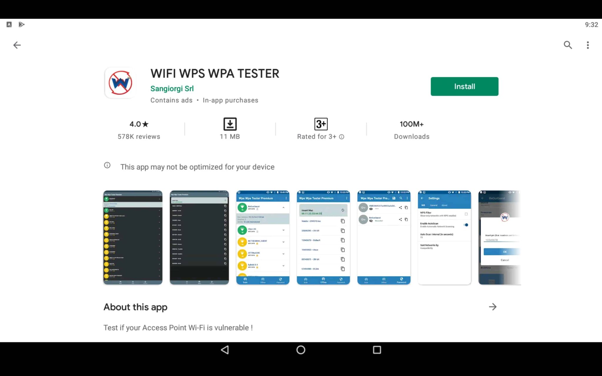 Wifi wps wpa tester