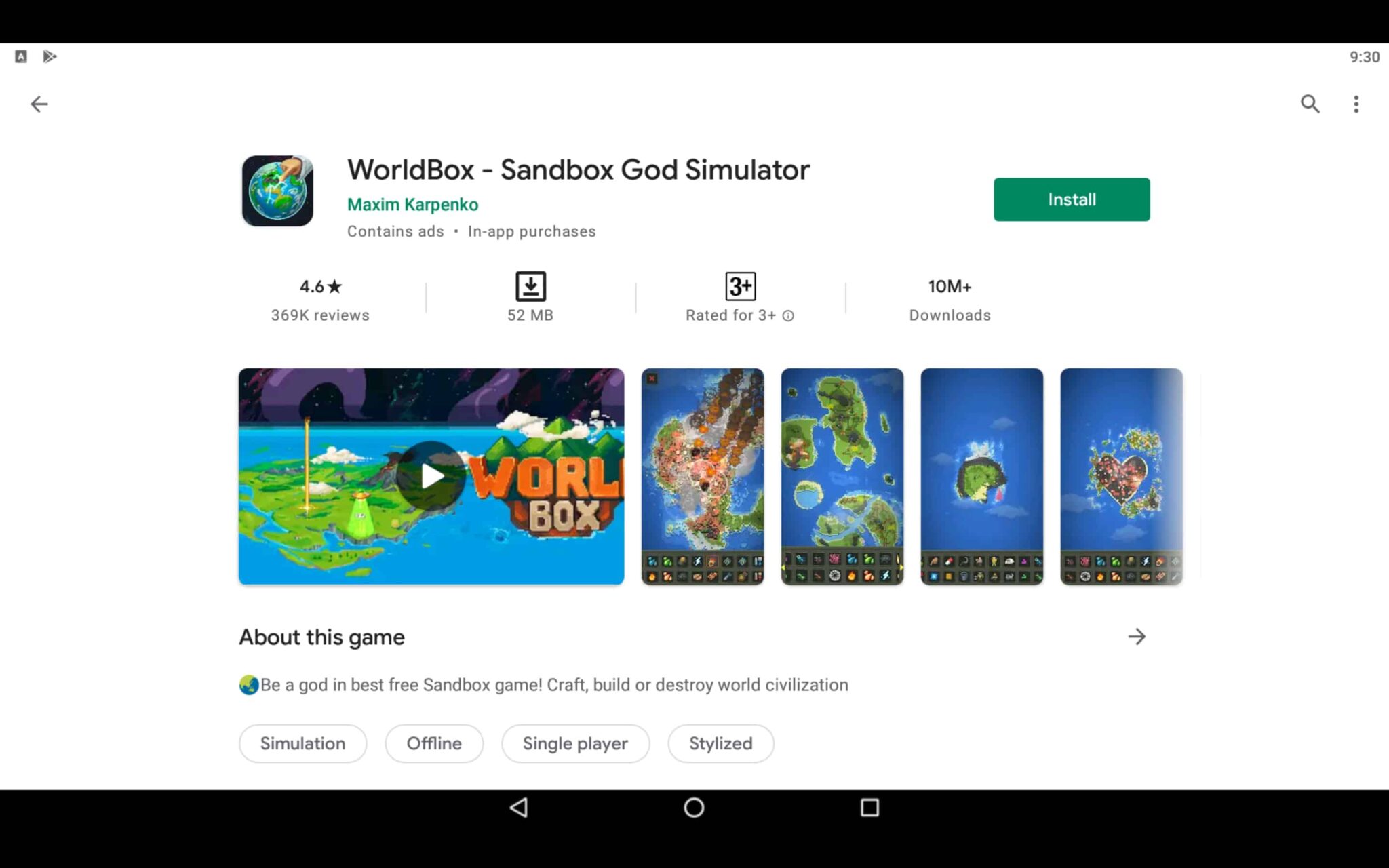 download simulated worldbox for free