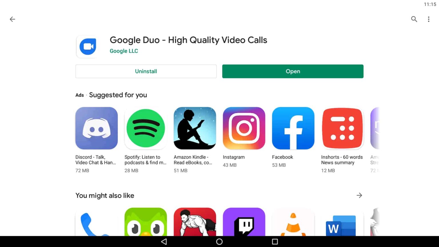 download google duo on pc