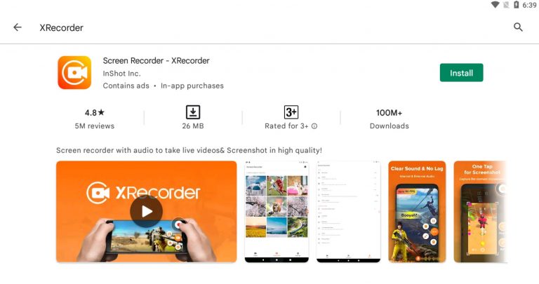 xrecorder app download for pc