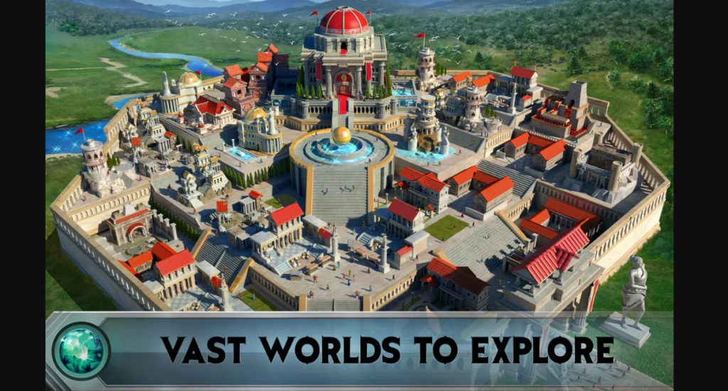Game of War Vast Worlds To Explore