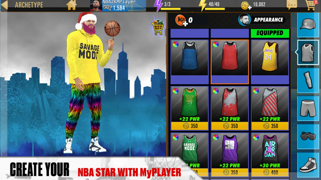 NBA 2k Create NBA Star
