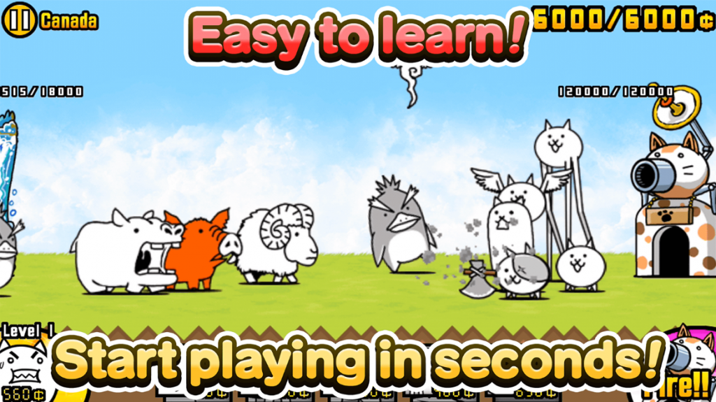 The Battle Cats Easy To Learn