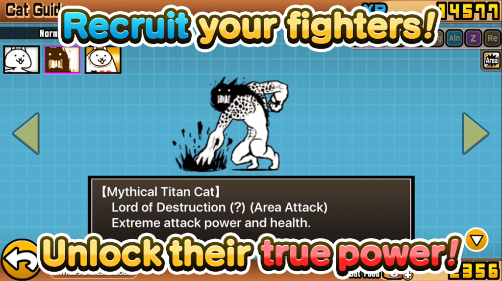 The Battle Cats Recruit Your Fighters