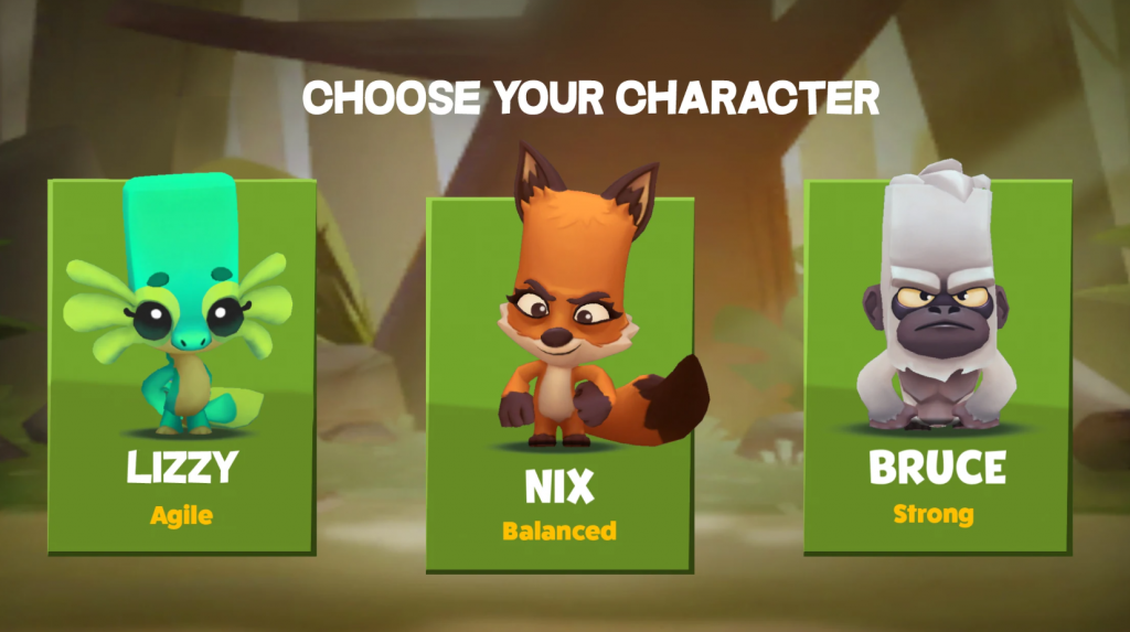 Zooba Choose Character